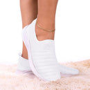 Tênis Feminino Meia Calce Fácil Slip On Ortopédico Mãe e Filha para Caminhada Vl-02