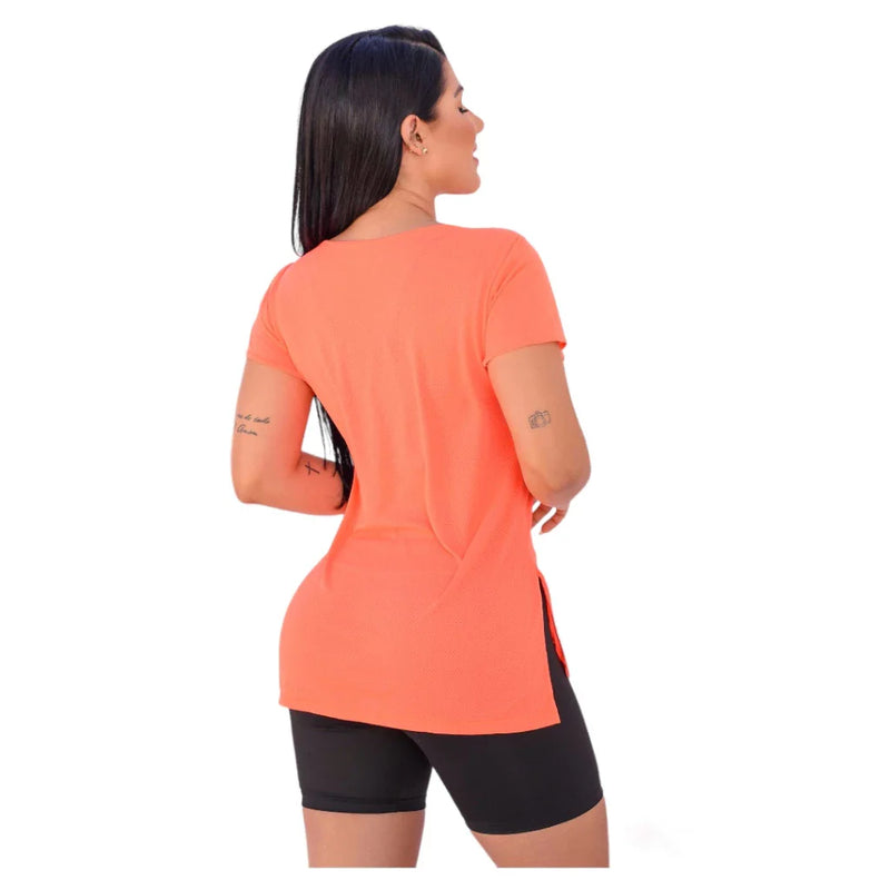 Blusa Dry Fit Long Line Feminina