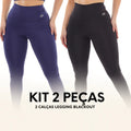Kit 2 peças Legging Blackout Zero Transparencia