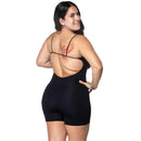 Macaquinho Fitness forrado Poliamida Roupa para academia Macacão