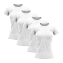Kit 4 Camisetas Femininas Dry Fit