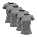 Kit 4 Camisetas Femininas Dry Fit