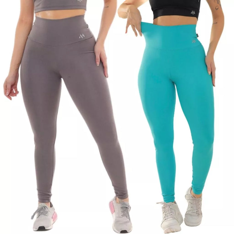 Kit 2 peças Legging Blackout Zero Transparencia