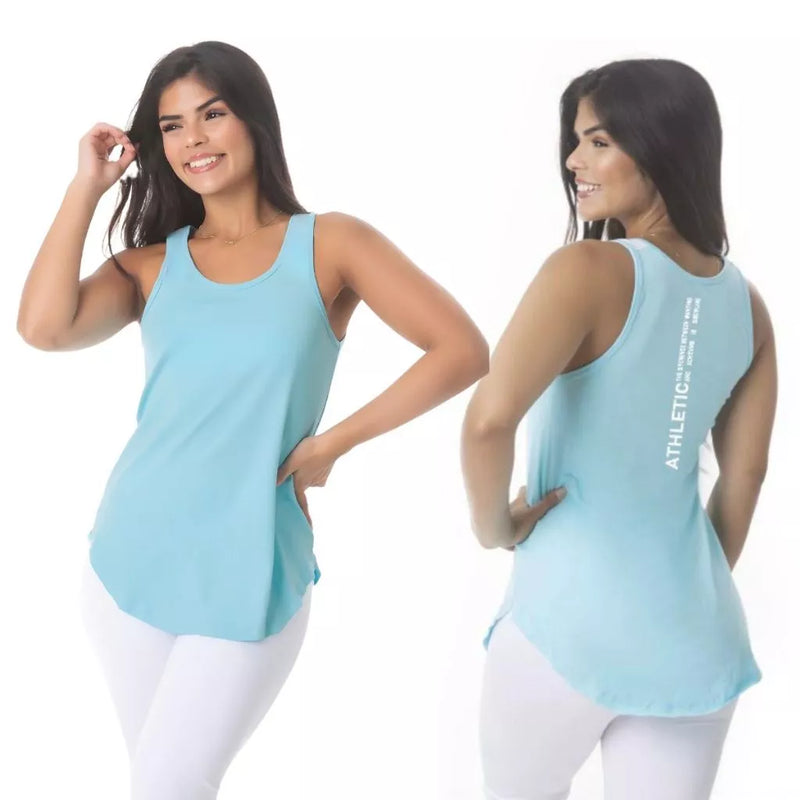 Kit 3 Regatas Femininas Athletic