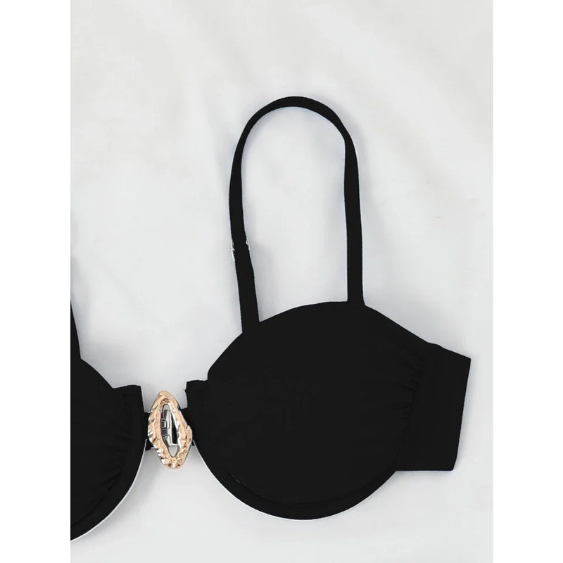 RWX VEST Biquíni Elegante com Detalhes Sofisticados - Verão 2024 XX514