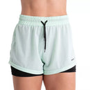 Short 2 em 1 PACO Stasczak Dry Fit Feminino