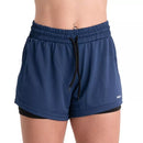 Short 2 em 1 PACO Stasczak Dry Fit Feminino