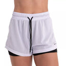 Short 2 em 1 PACO Stasczak Dry Fit Feminino