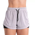 Short 2 em 1 PACO Stasczak Dry Fit Feminino