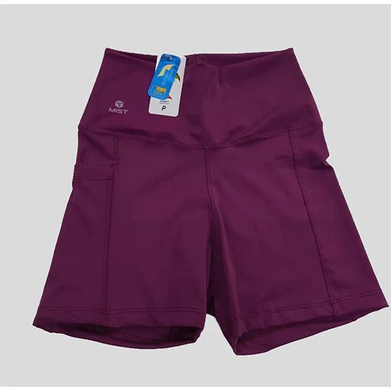 SHORT POLIAMIDA COM BOLSO ZERO TRANSPARÊNCIA