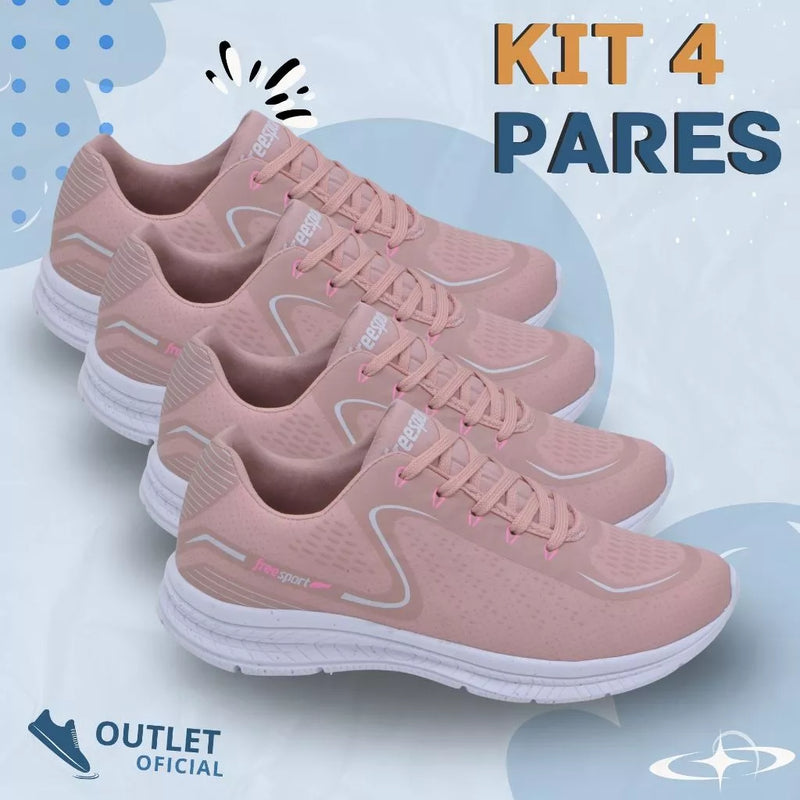Kit Exclusivo com 4 Pares