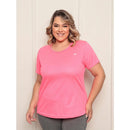 Kit 5 Camisetas Dry Fit Femininas Plus Size