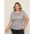 Kit 5 Camisetas Dry Fit Femininas Plus Size
