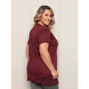 Kit 5 Camisetas Dry Fit Femininas Plus Size