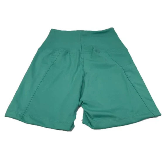 SHORT POLIAMIDA COM BOLSO ZERO TRANSPARÊNCIA