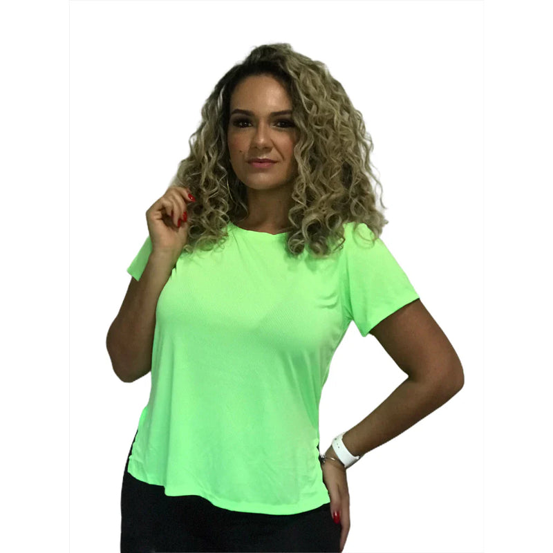 Blusa Dry Fit Long Line Feminina