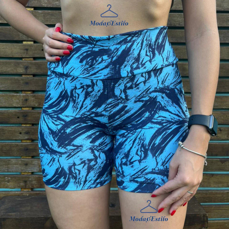 Kit 4 Shorts Legging Meia Coxa Fitness Feminino Resistente